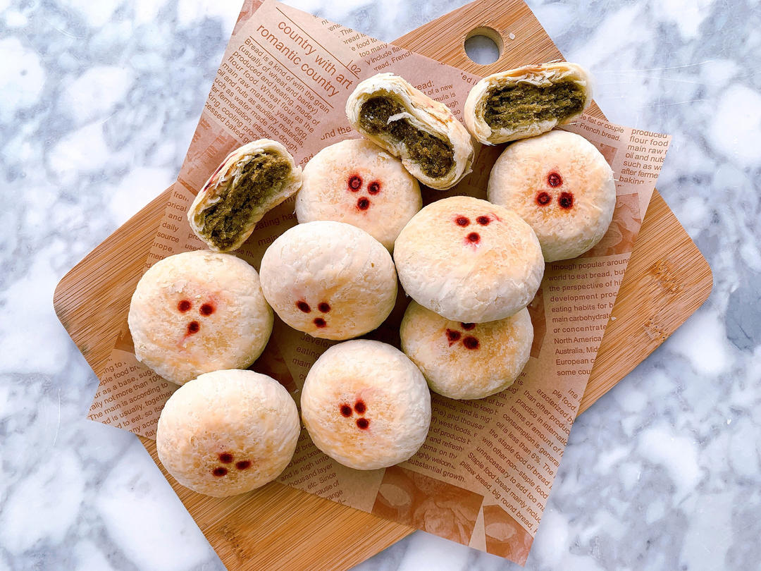 🌰秋冬限定｜红茶栗子酥｜大包酥｜不飞皮｜不破酥｜延展性超好