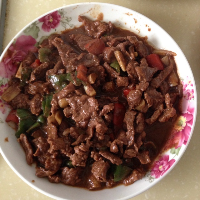爆炒牛肉丝
