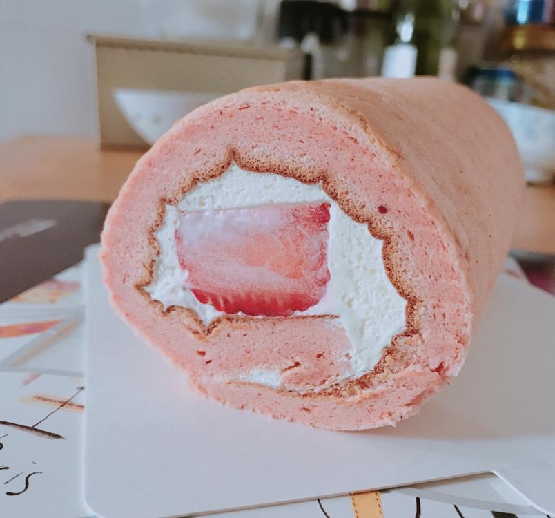 几分甜香芋奶冻卷/卷不裂配方+新鲜香芋奶油+入口即化奶冻/烘焙视频蛋糕篇7「薄卷」