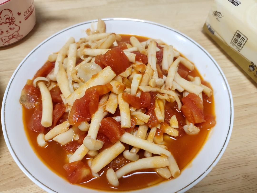 茄汁海鲜菇