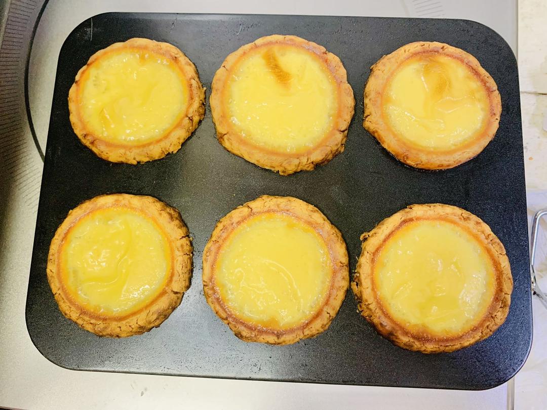 全自制曲奇皮港式蛋挞（包括蛋挞皮）