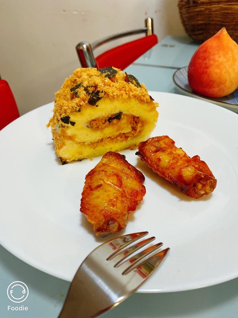 怎么卷都不裂的肉松蛋糕卷