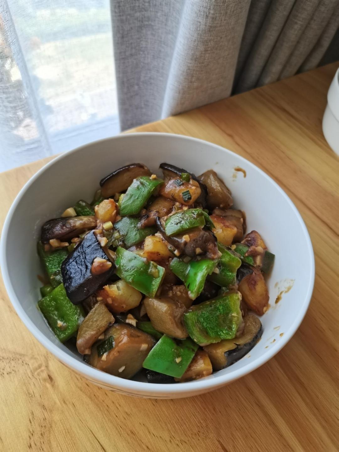 极简少油地三鲜