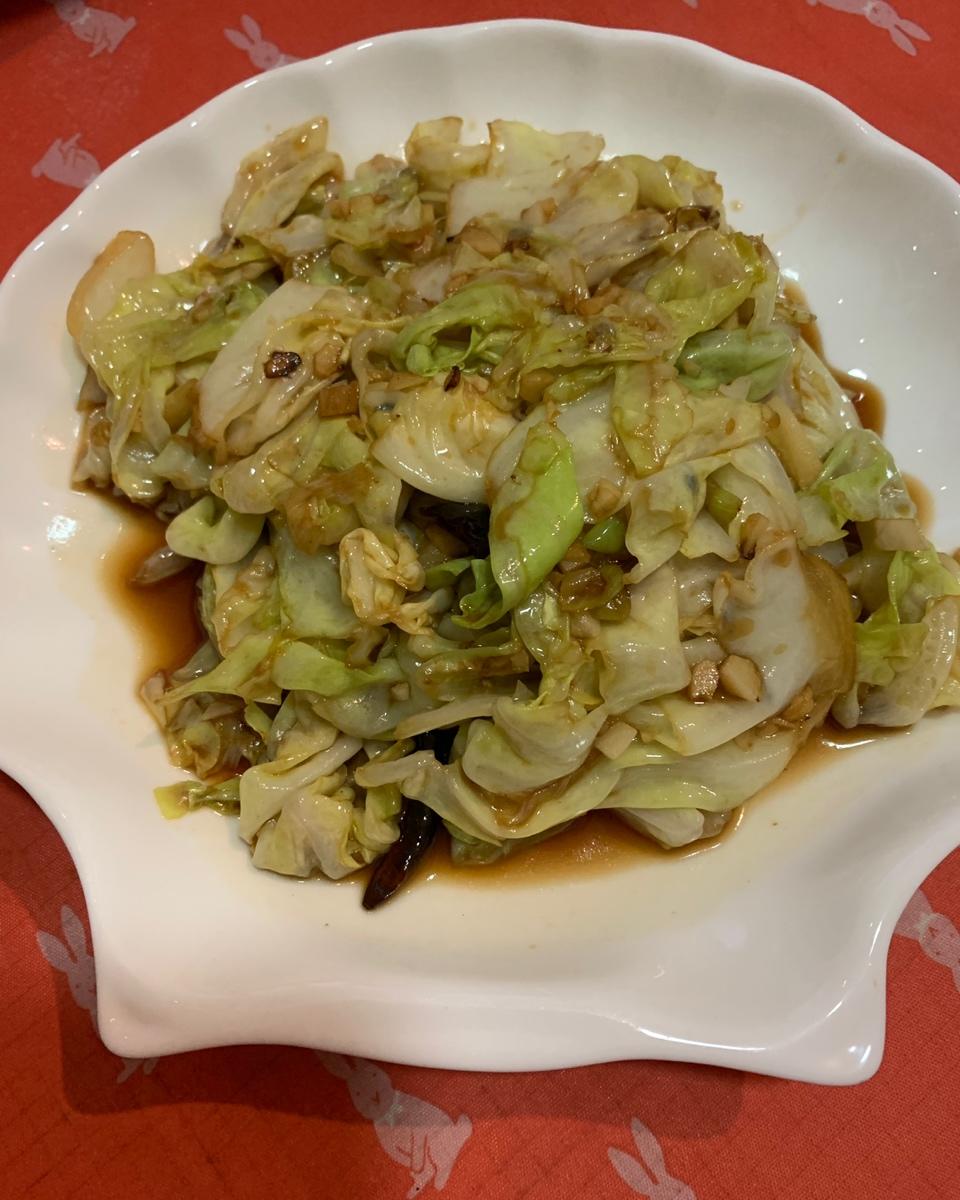 在家炒出街头小馆风味的炝炒圆白菜