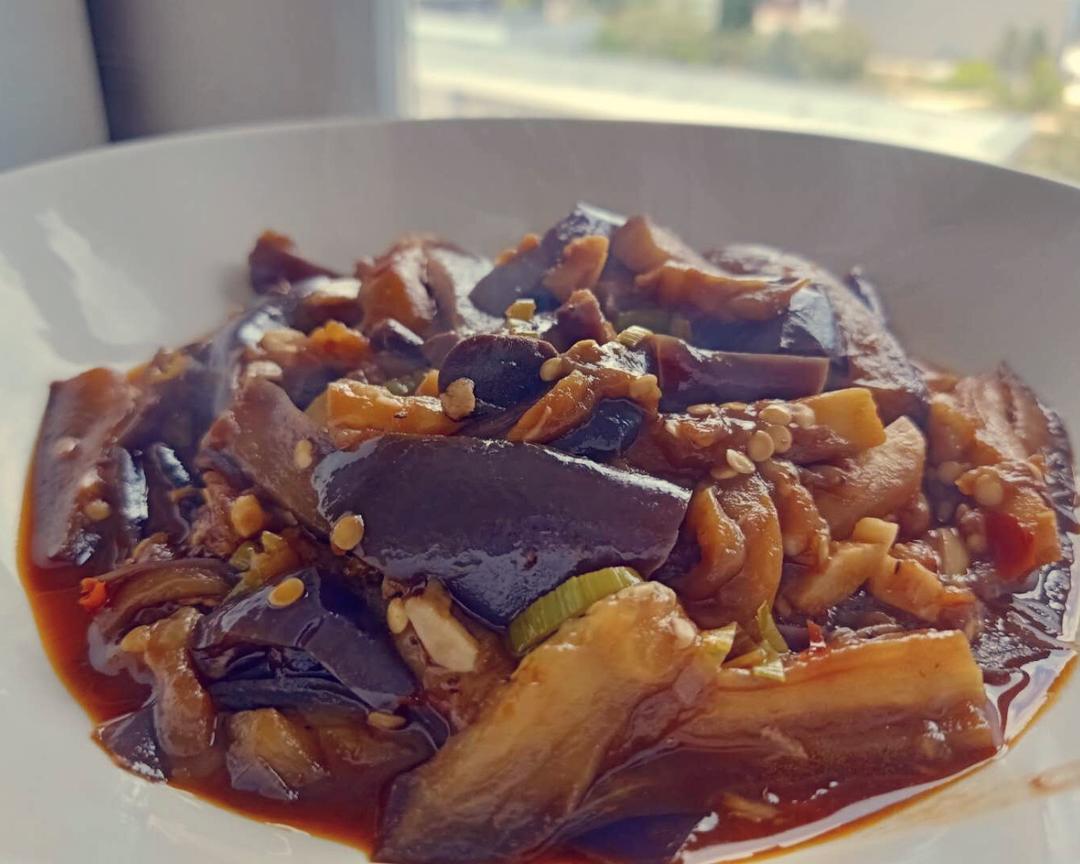 家常鱼香茄子（极简下饭非油炸）色香味俱全！的做法