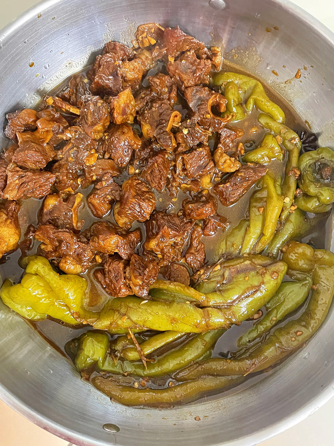 韩式青椒酱牛肉