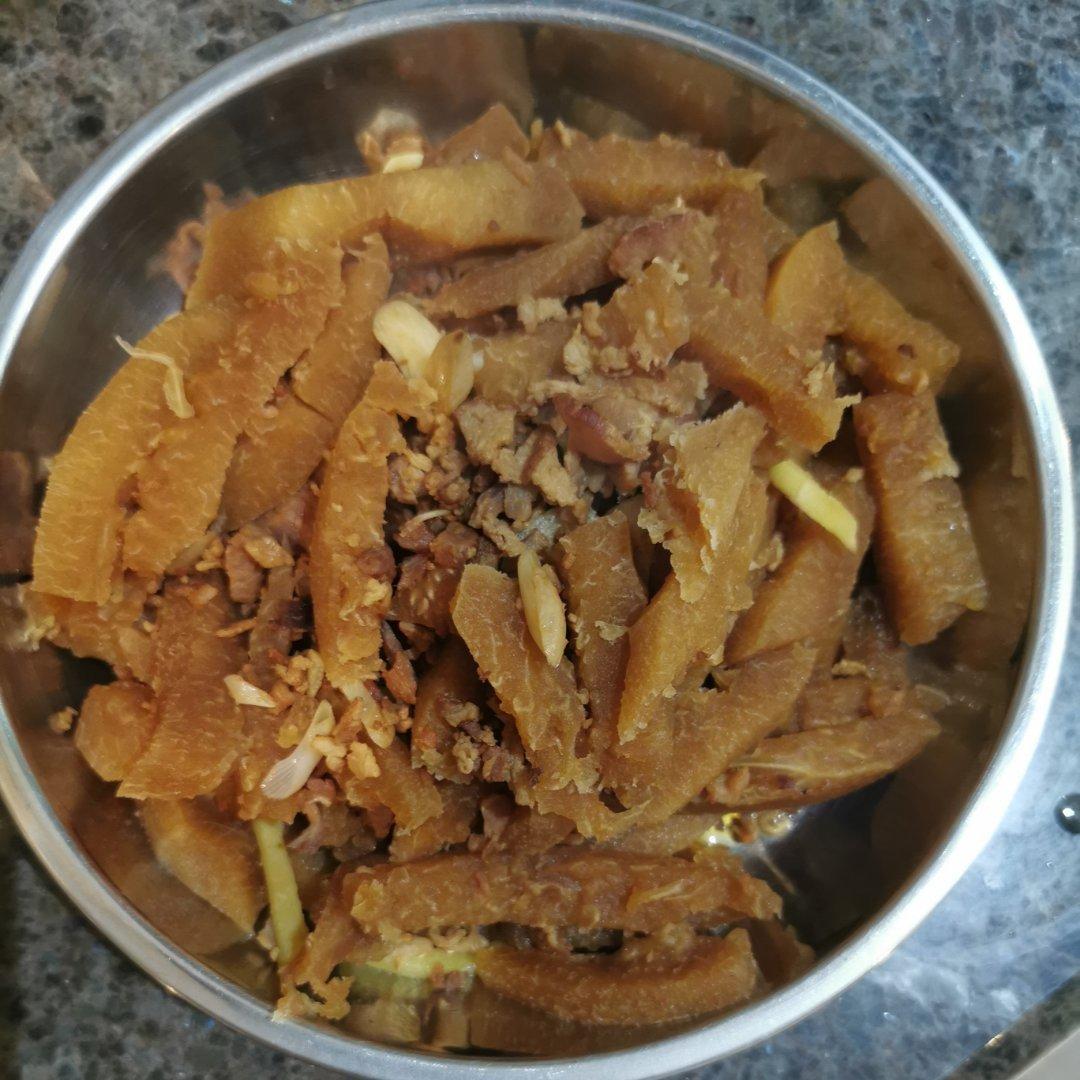 南昌家乡菜—小炒柚子皮 增加去皮快手方法以及晒干保存