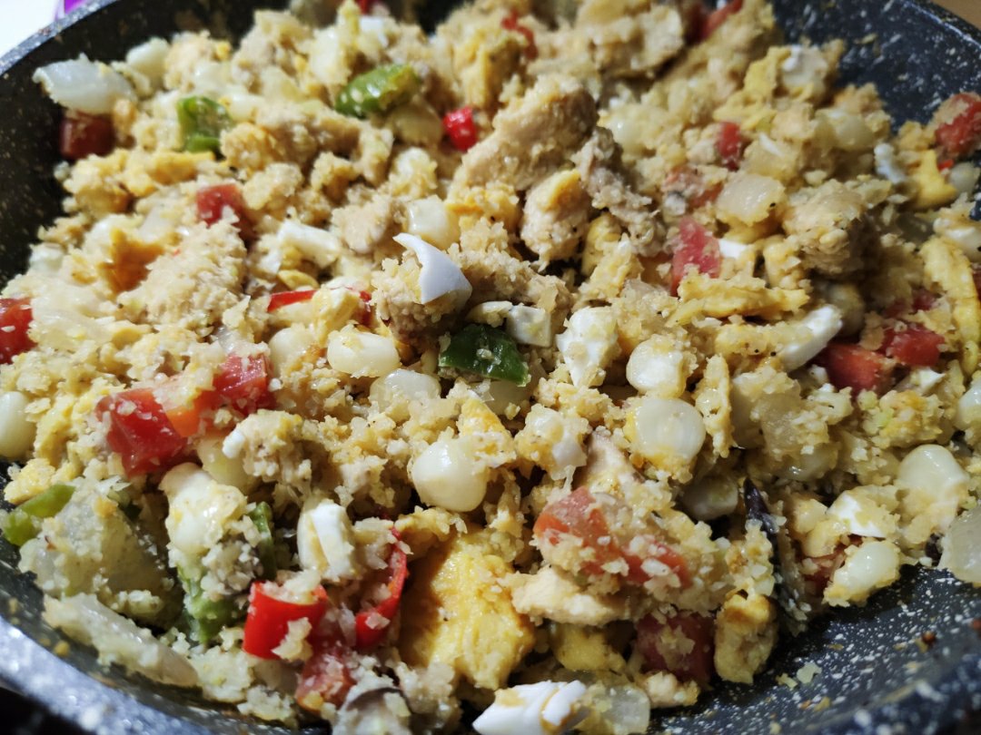 【健康三餐】菜花米“米饭”（Cauliflower rice）基础版