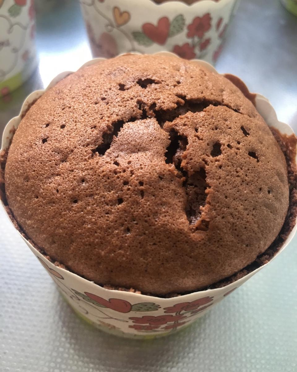 莫尼卡美食厨房：爆浆巧克力蛋糕