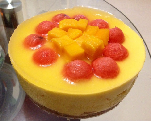 芒果芝士蛋糕