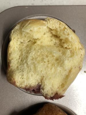 百香果豆馅小蘑菇面包（面包机揉面）的做法 步骤10