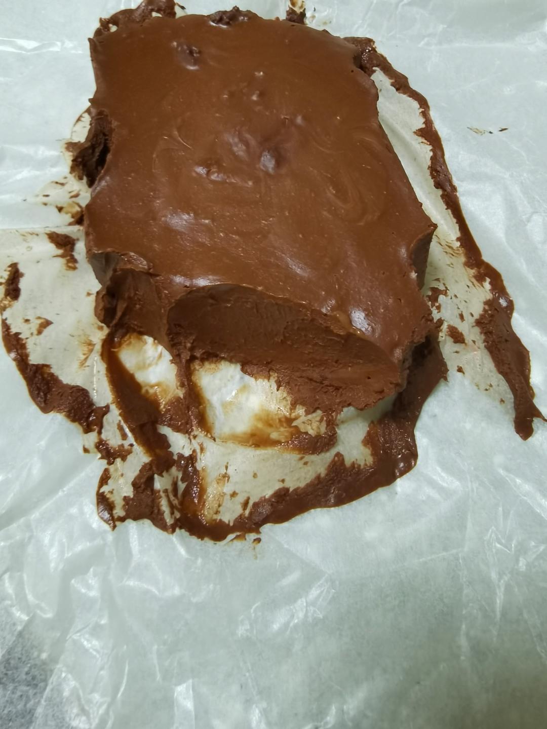 巧克力冰山熔岩（牛奶版本🥛）