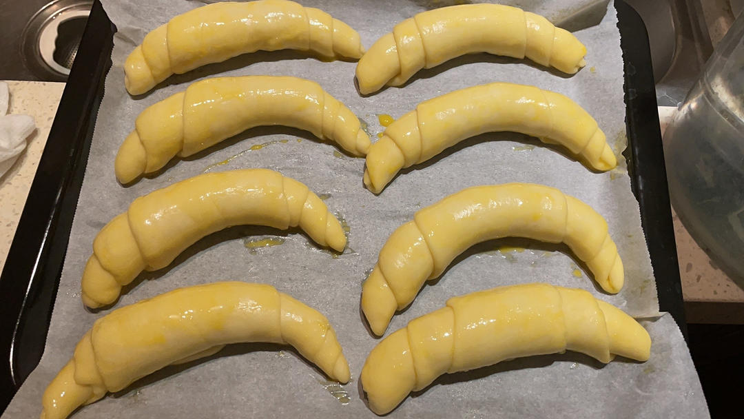 日式海盐可颂（咸可颂）-无需开酥，零失误的网红面包