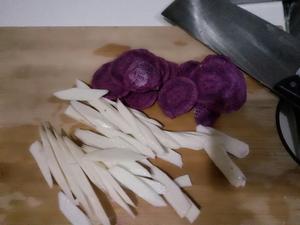 紫薯山药汁的做法 步骤1