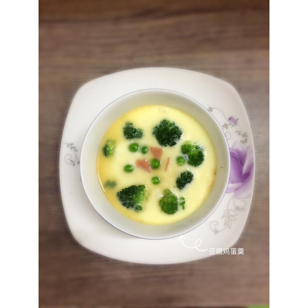 五分钟鸡蛋豆腐羹（附盒装豆腐脱模大法！）