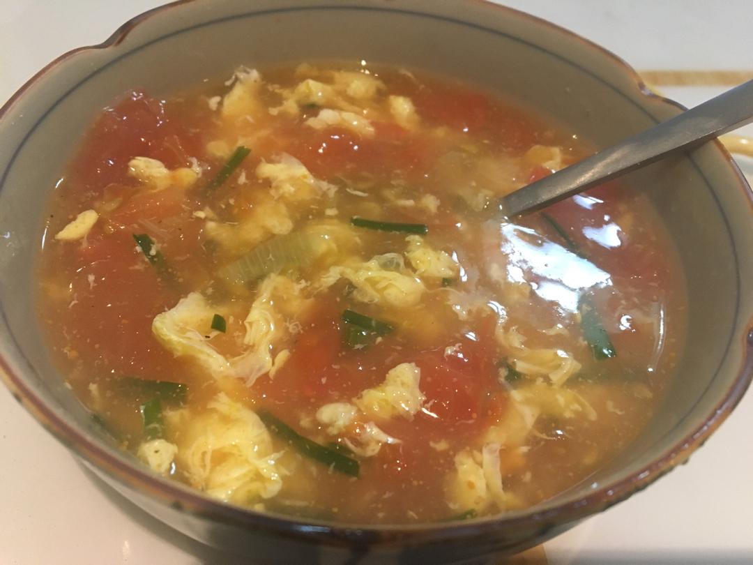 西红柿鸡蛋汤