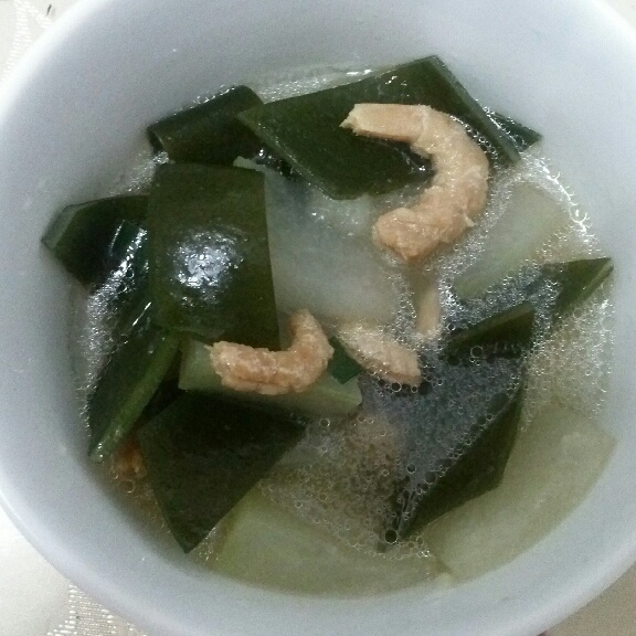 冬瓜海米汤