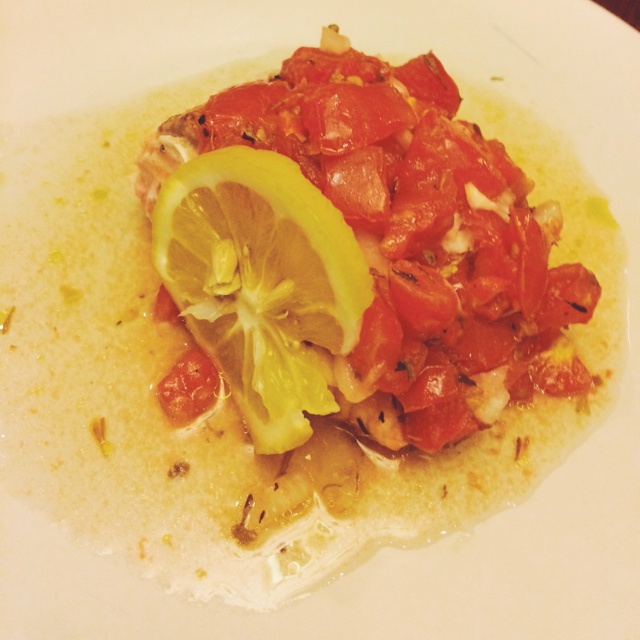 锡纸烤三文鱼  （Salmon Baked in Foil）