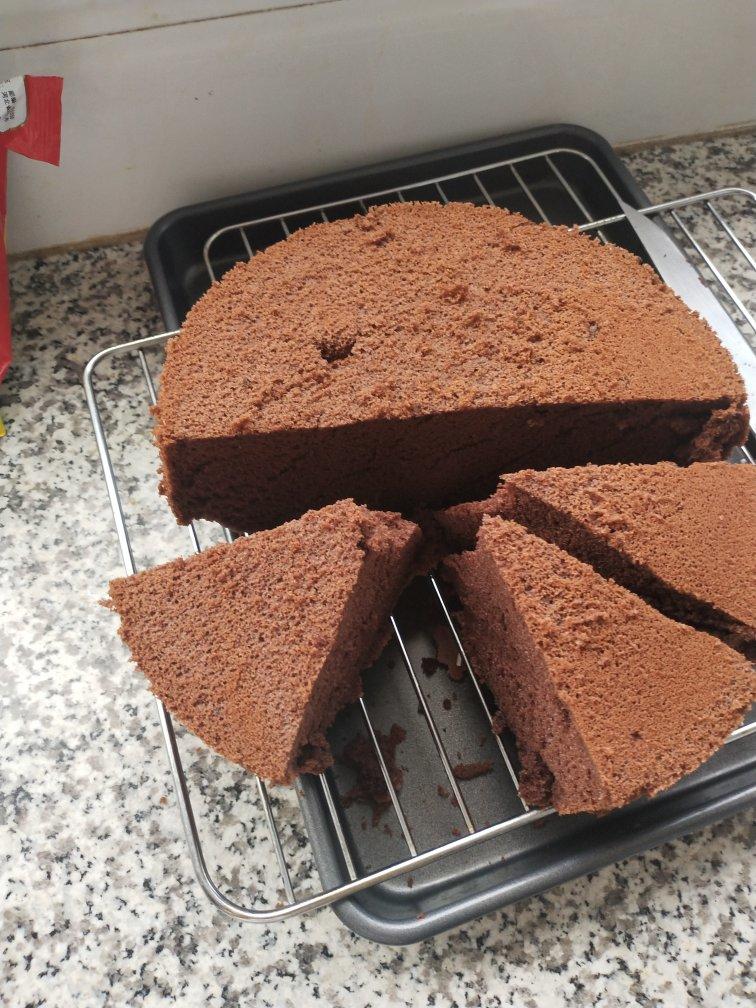 可可戚风蛋糕～8寸～百分百成功