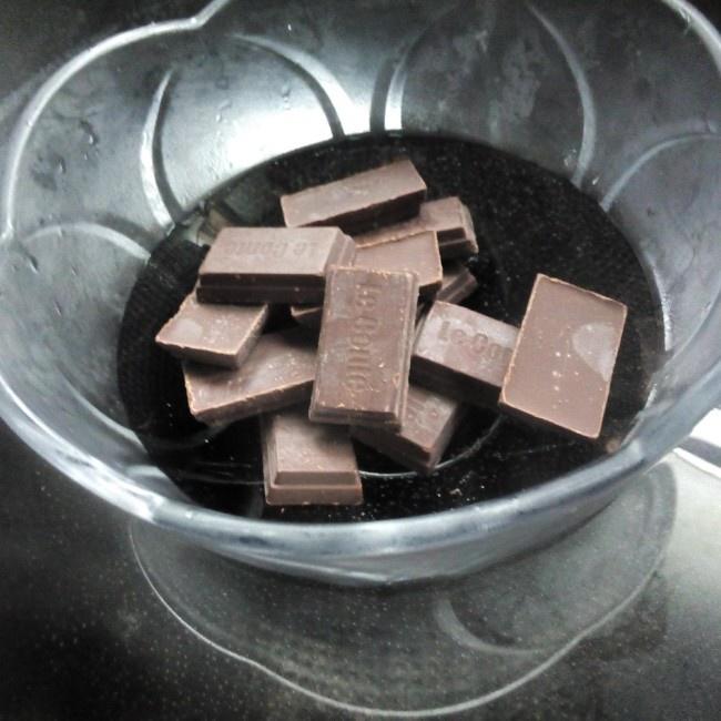 【一分钟】巧克力燕麦的做法 步骤4