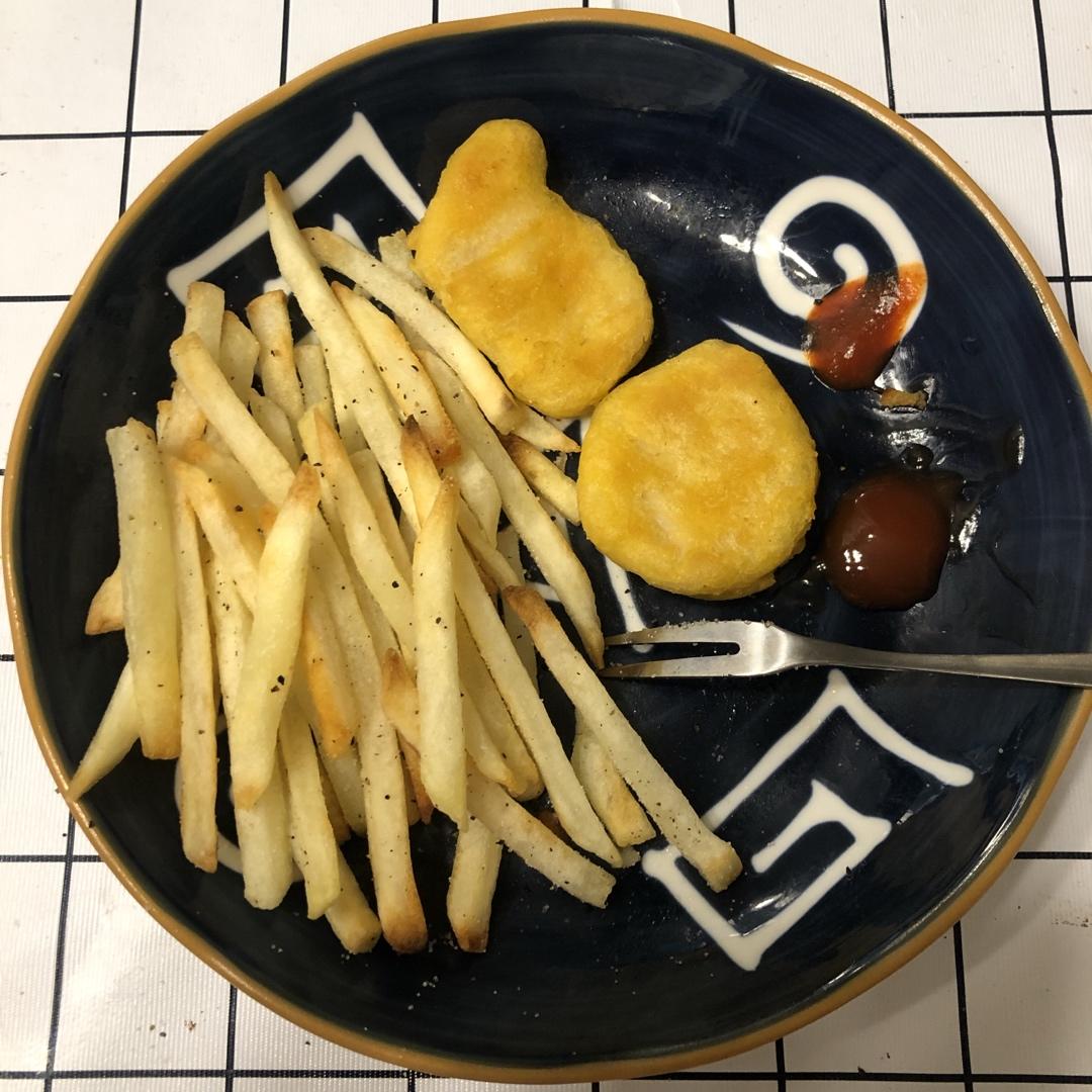 零失败炸薯条烤箱版少油