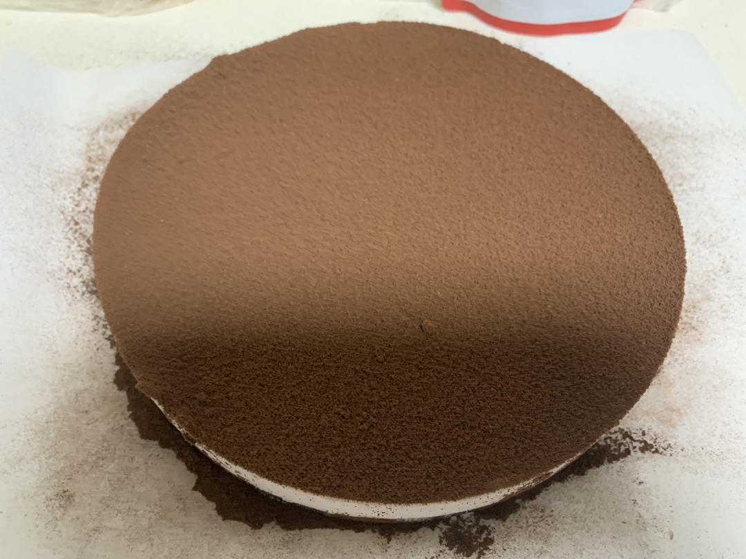 8寸可可巧克力慕斯蛋糕