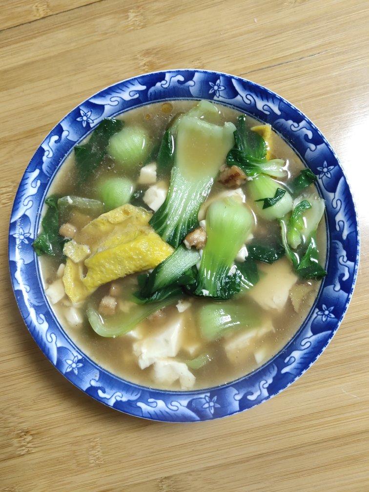 翡翠豆腐汤