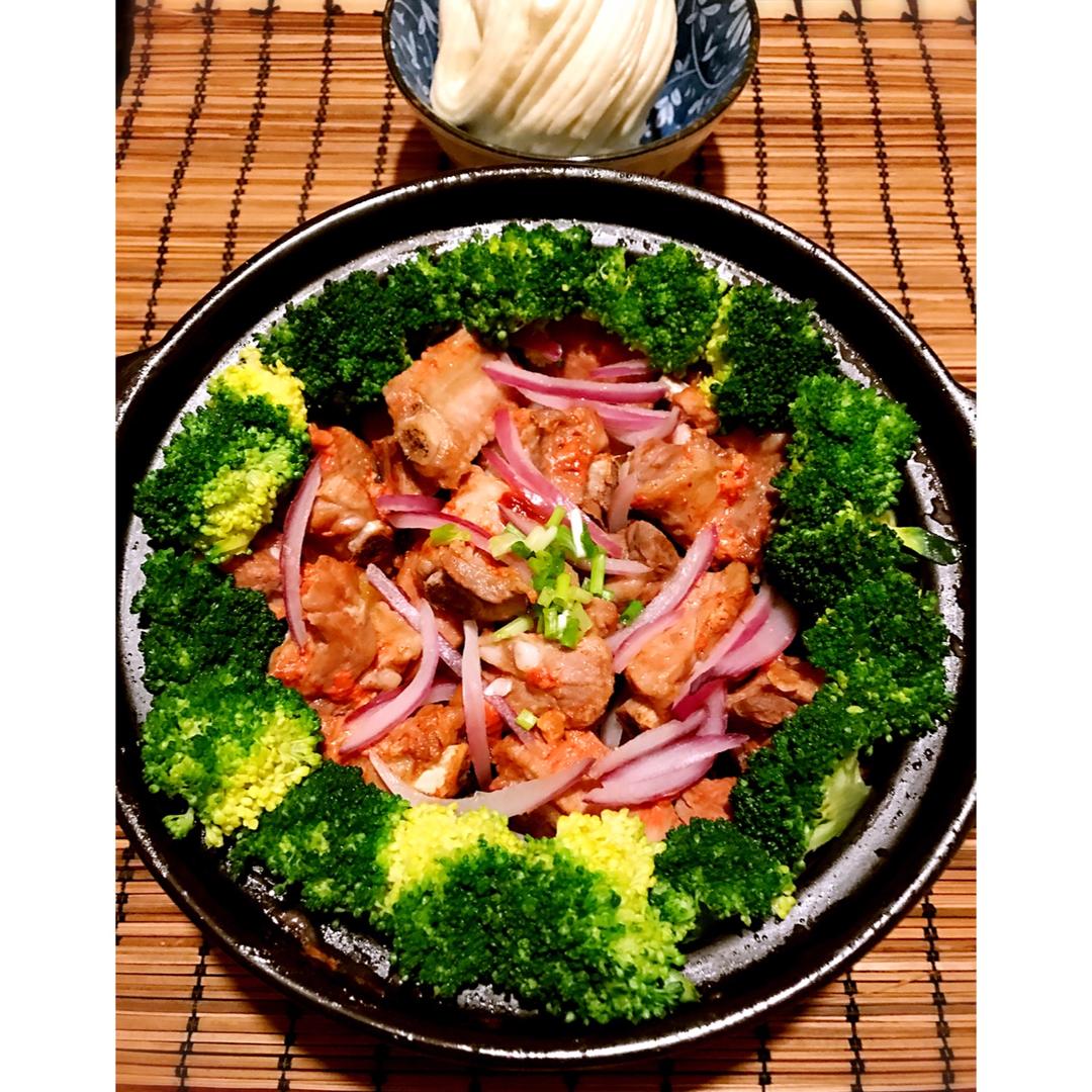 塔吉锅版腐乳排骨