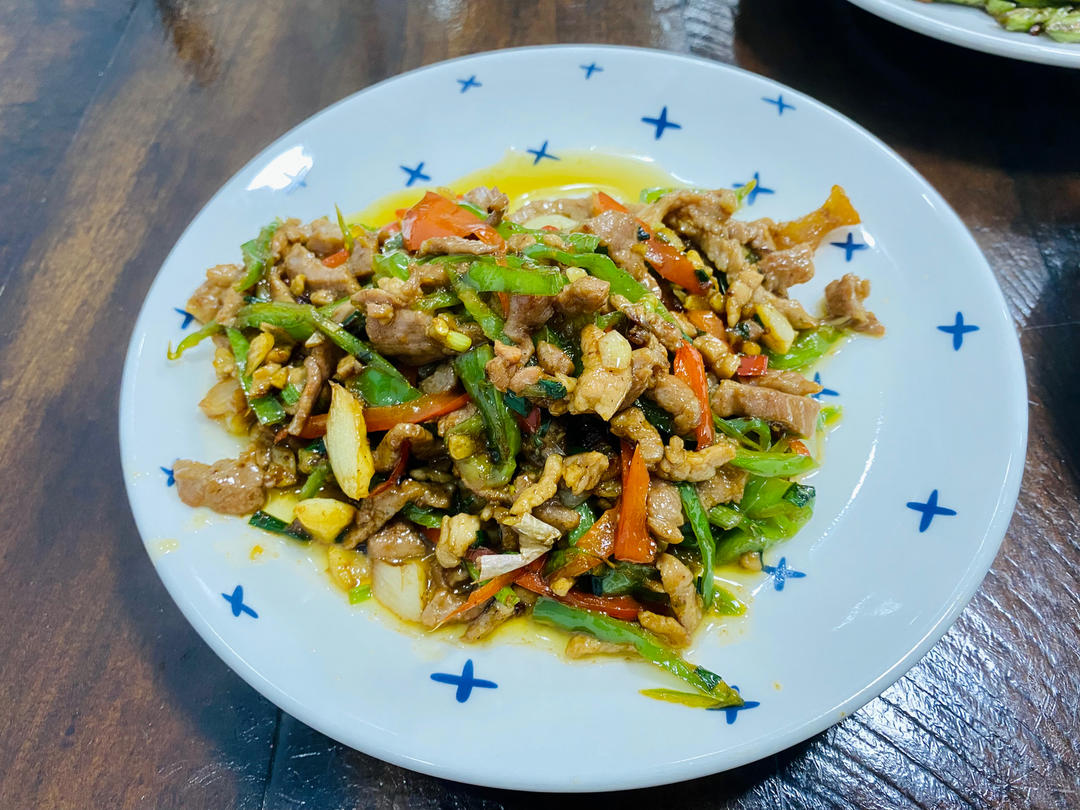 ‼️好吃到舔盘的青椒肉丝盖浇饭