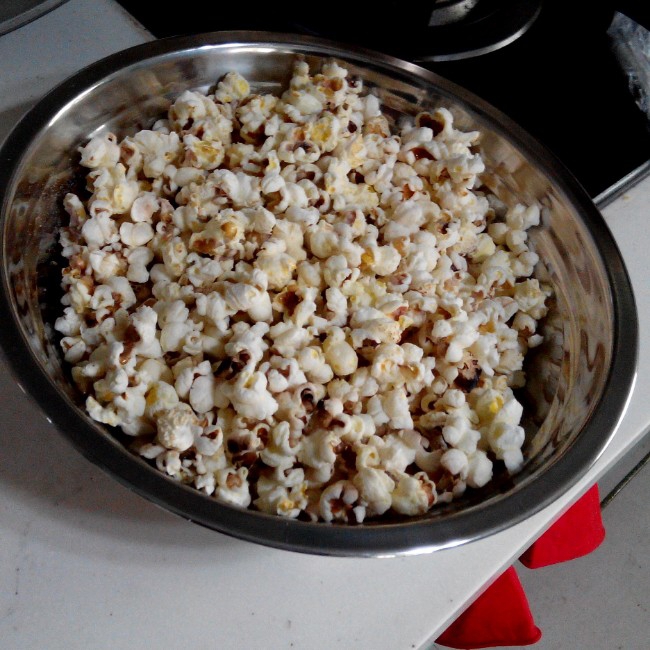 自制爆米花