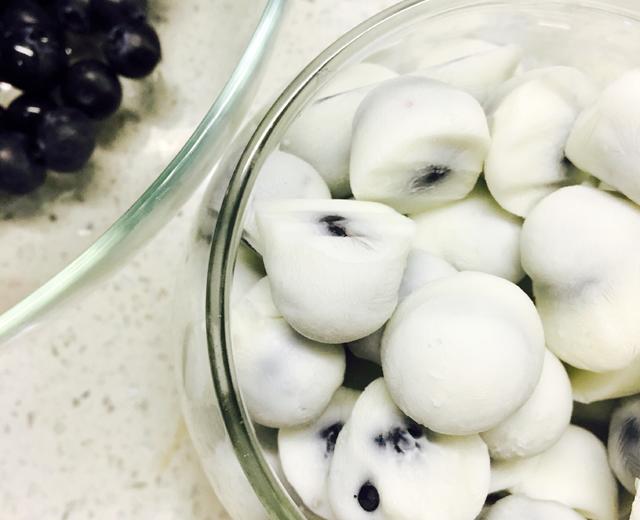 冻蓝莓酸奶豆的做法