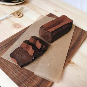 半熟巧克力砖-Terrine de chocolat的做法 步骤8