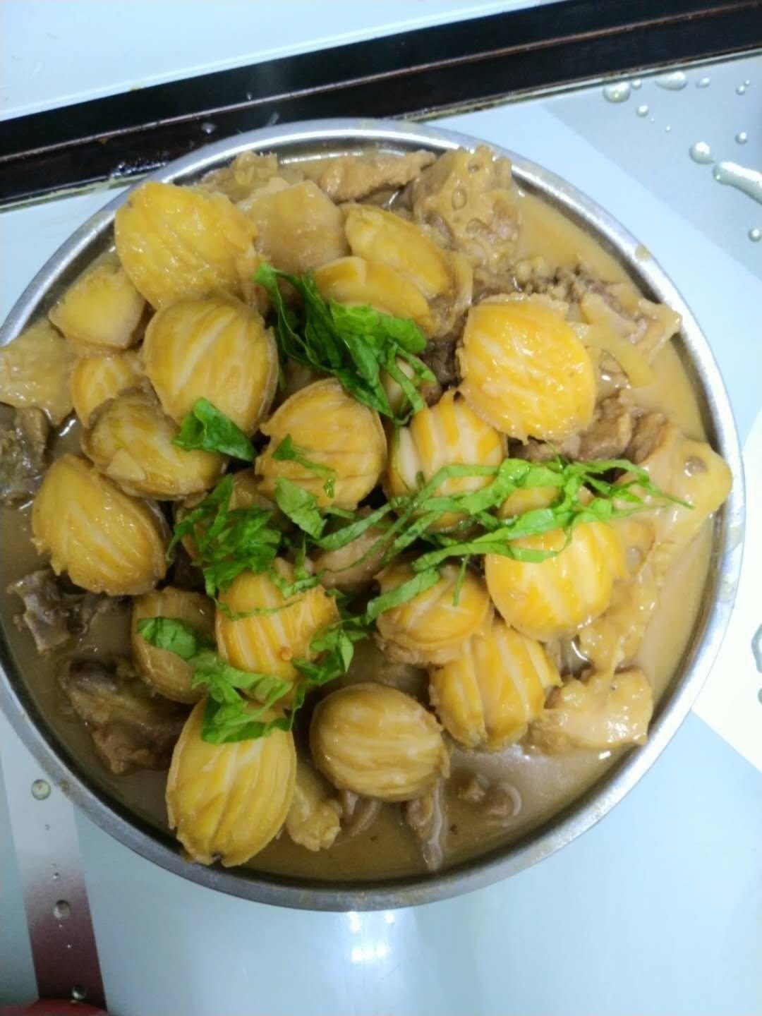 #鲍鱼焖鸡（咸鲜香的下饭神器）