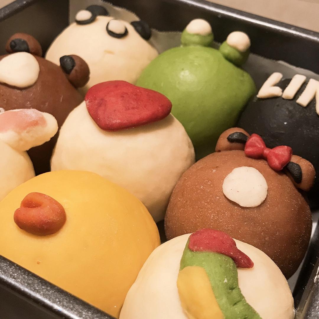 🐸LINE  FRIENDS🐤挤挤包 🍰🐰可妮兔残了🙈的做法 步骤7