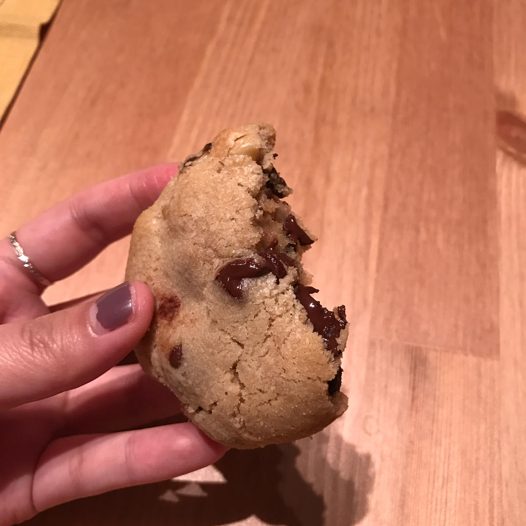 褐色黄油巧克力奇普饼干