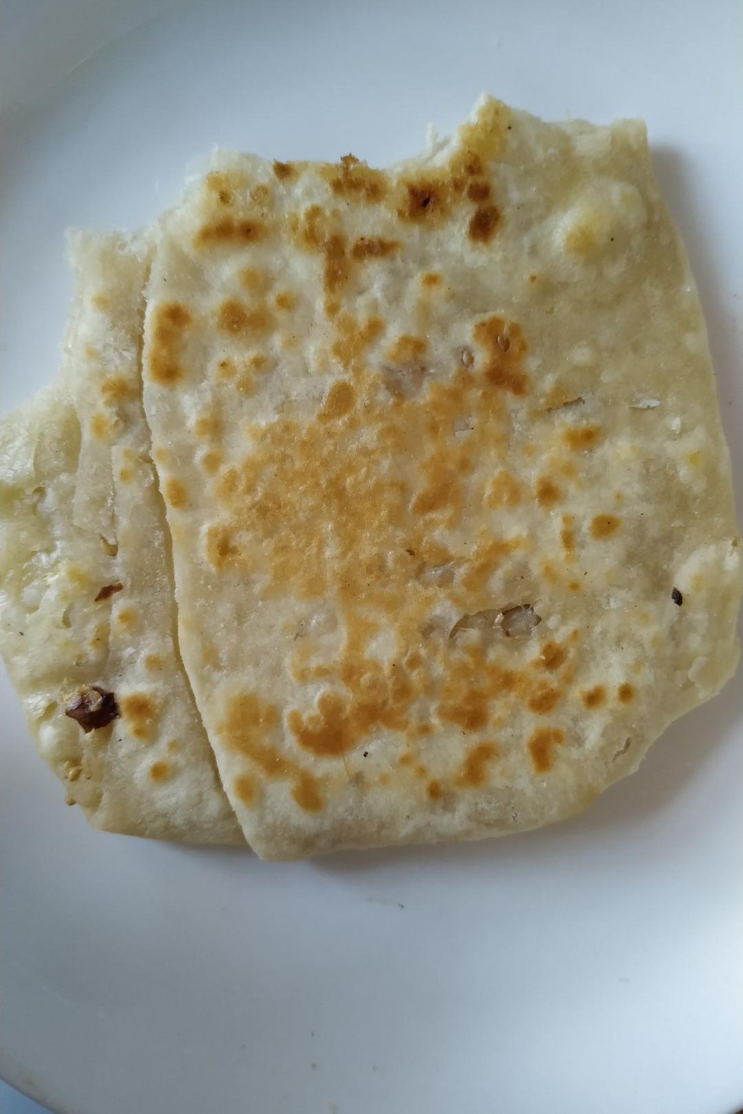 层次分明薄如蝉翼的家常基础烙饼