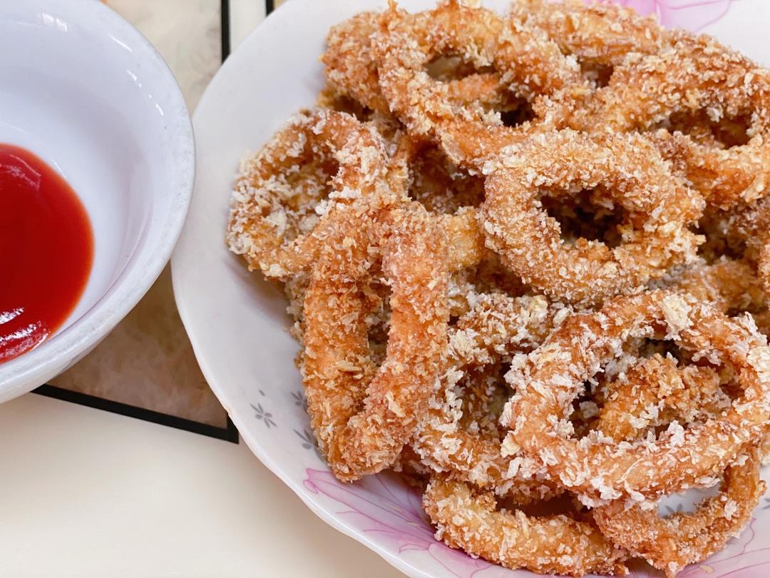 酥炸鱿鱼圈——好吃到停不了口