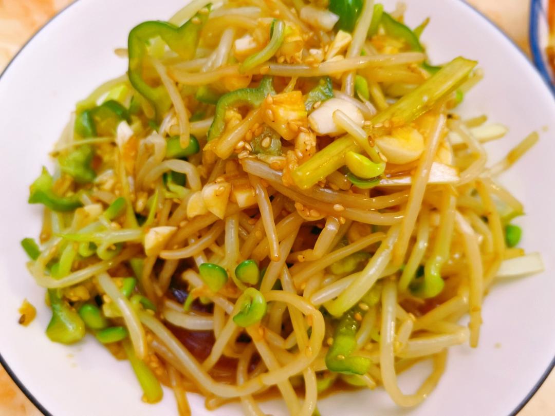 超爽口美味凉拌黄豆芽