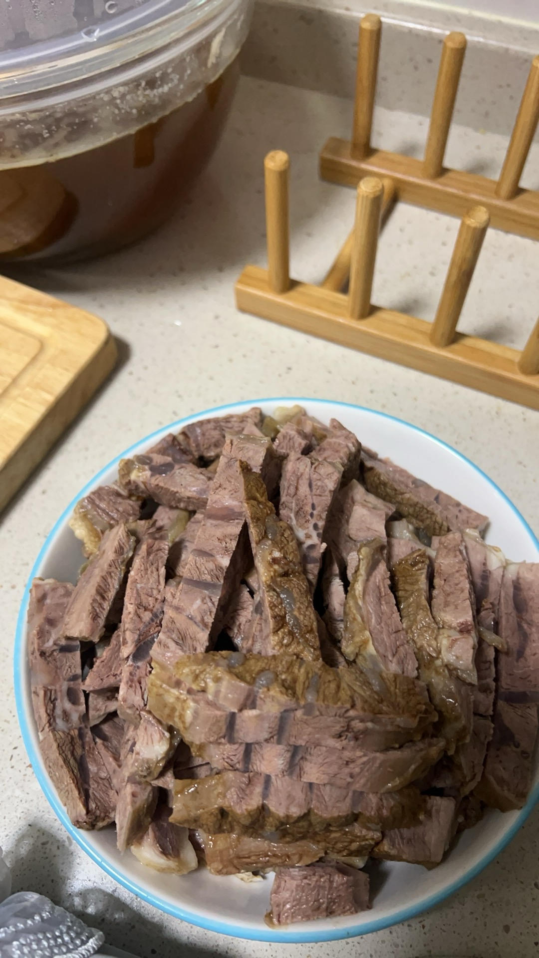 香辣牛肉干（内含宝宝吃的无辣版本）