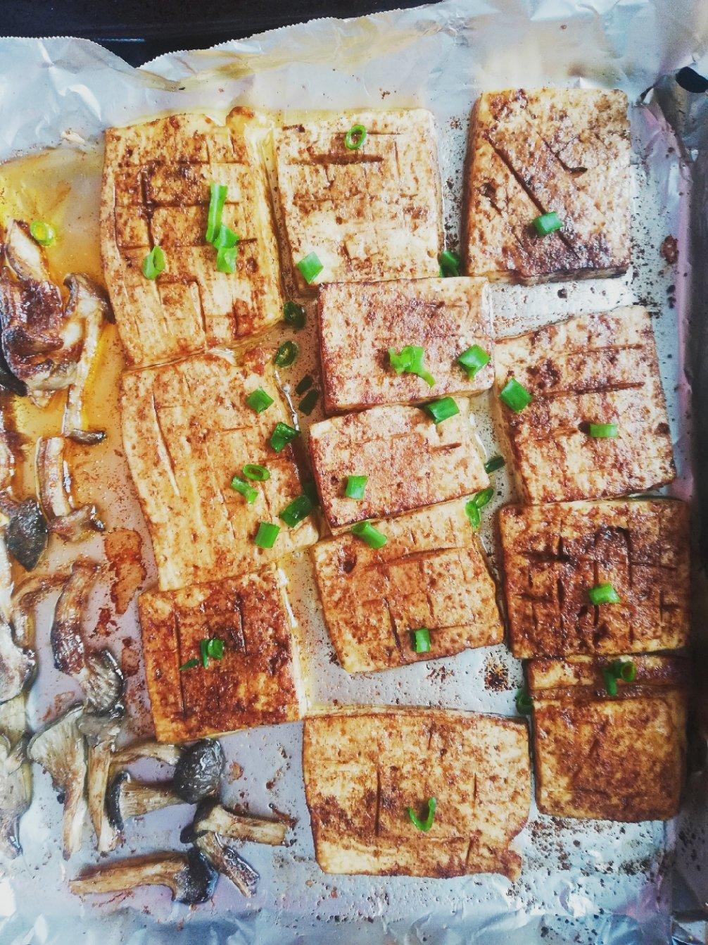 烤箱版的烤豆腐