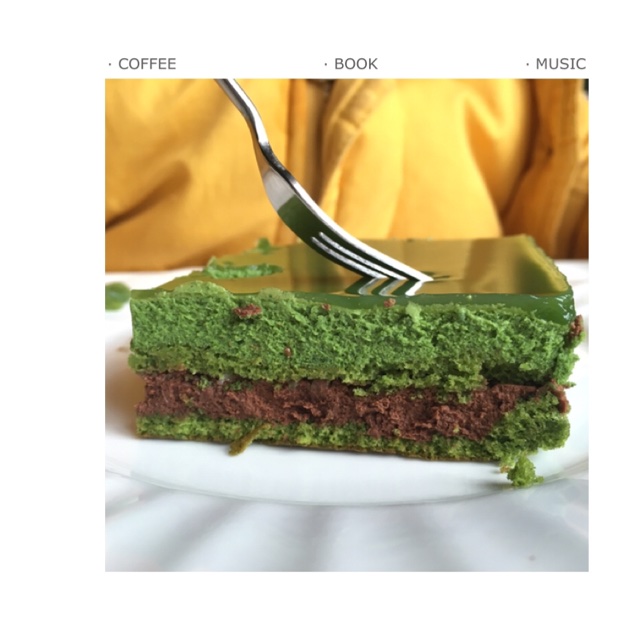 天际Yamanoha—香缇巧克力配抹茶慕斯蛋糕<熊谷裕子>