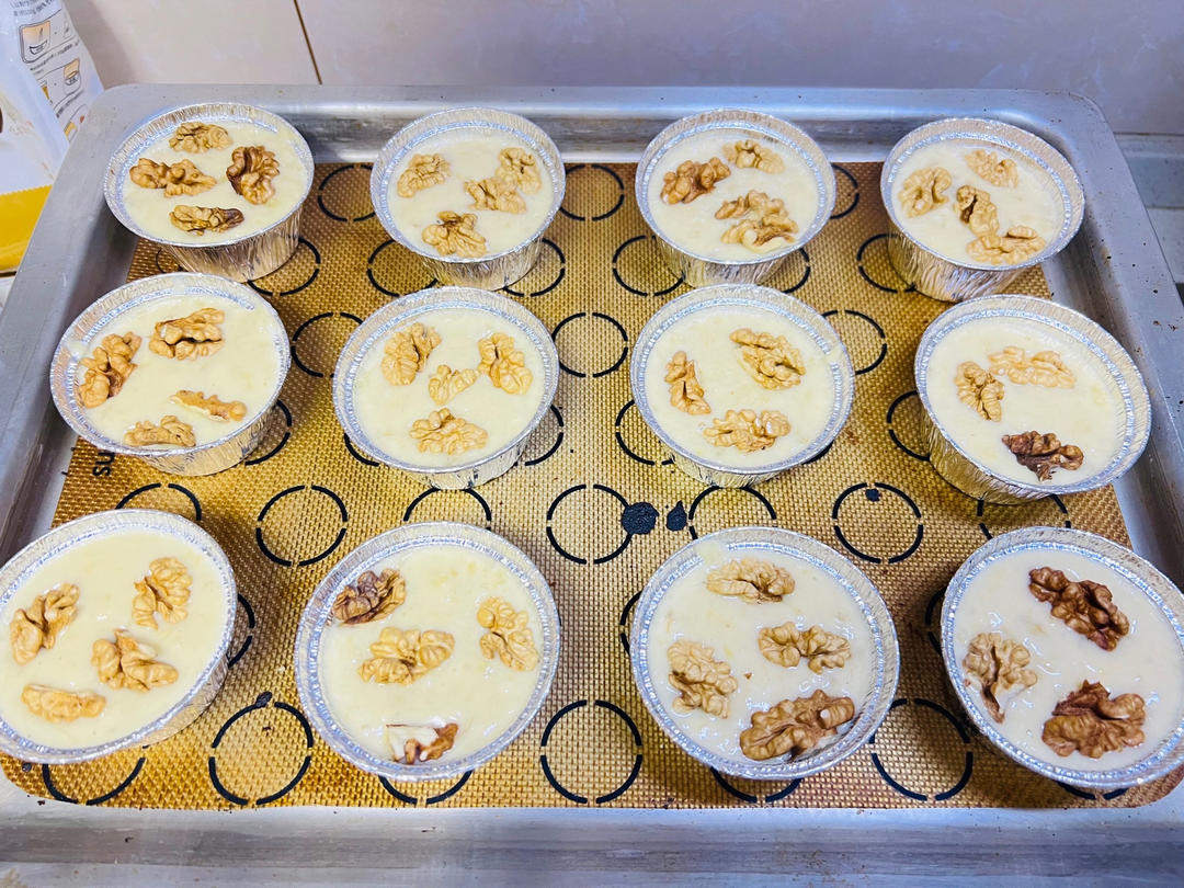 香蕉核桃蛋糕（低油少糖健康版）