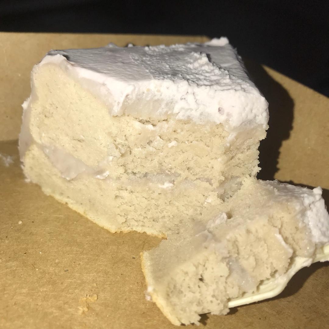椰子芋头戚风蛋糕