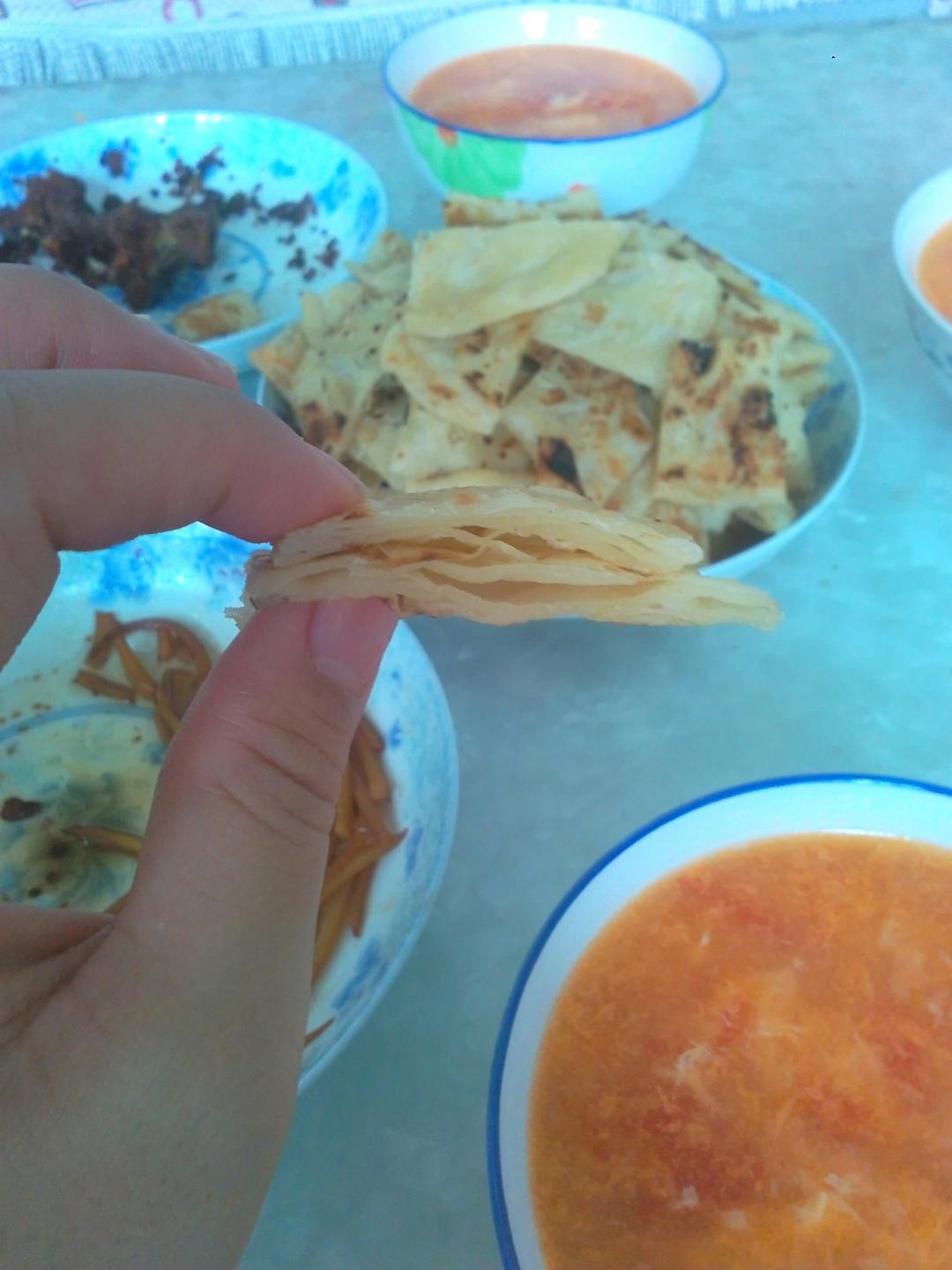 家常烙饼(“出层大法”视频)