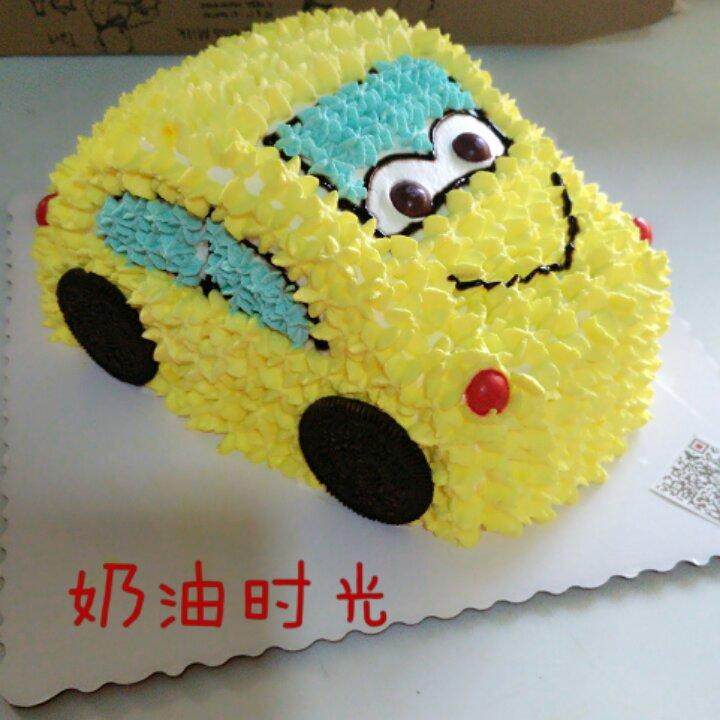 萌萌小汽车蛋糕
