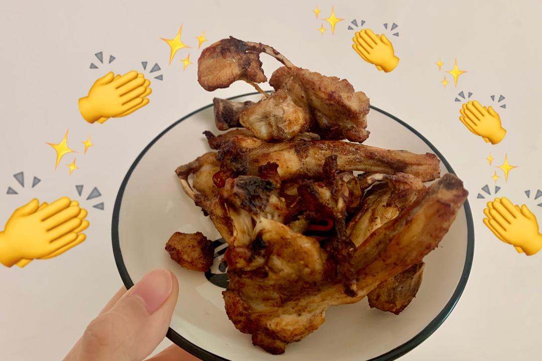 烤箱版 烤鸡架