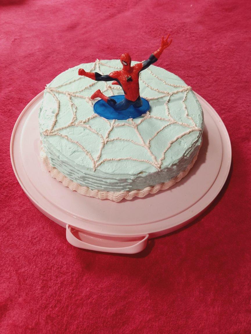 蜘蛛侠蛋糕