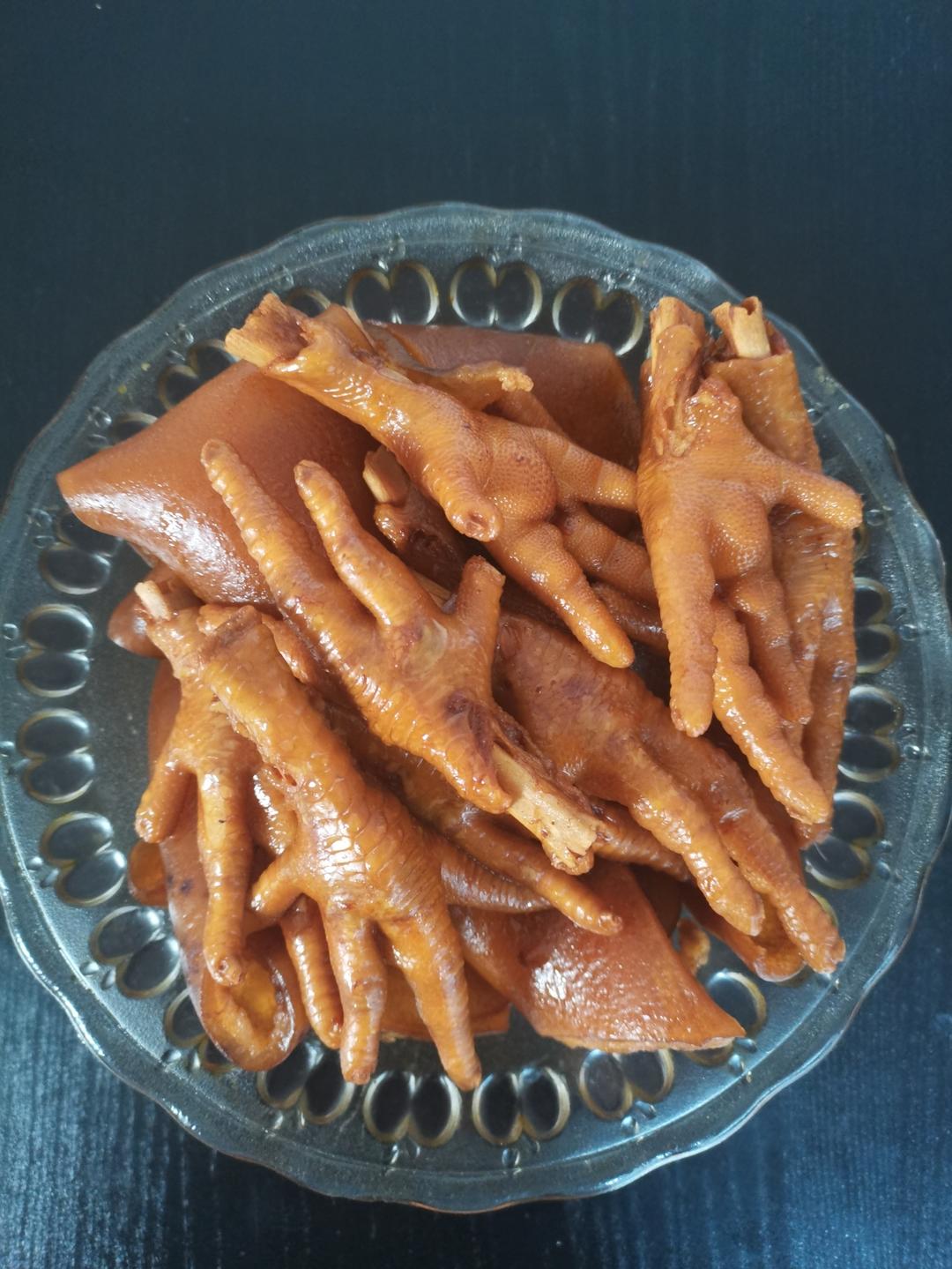 卤鸡爪