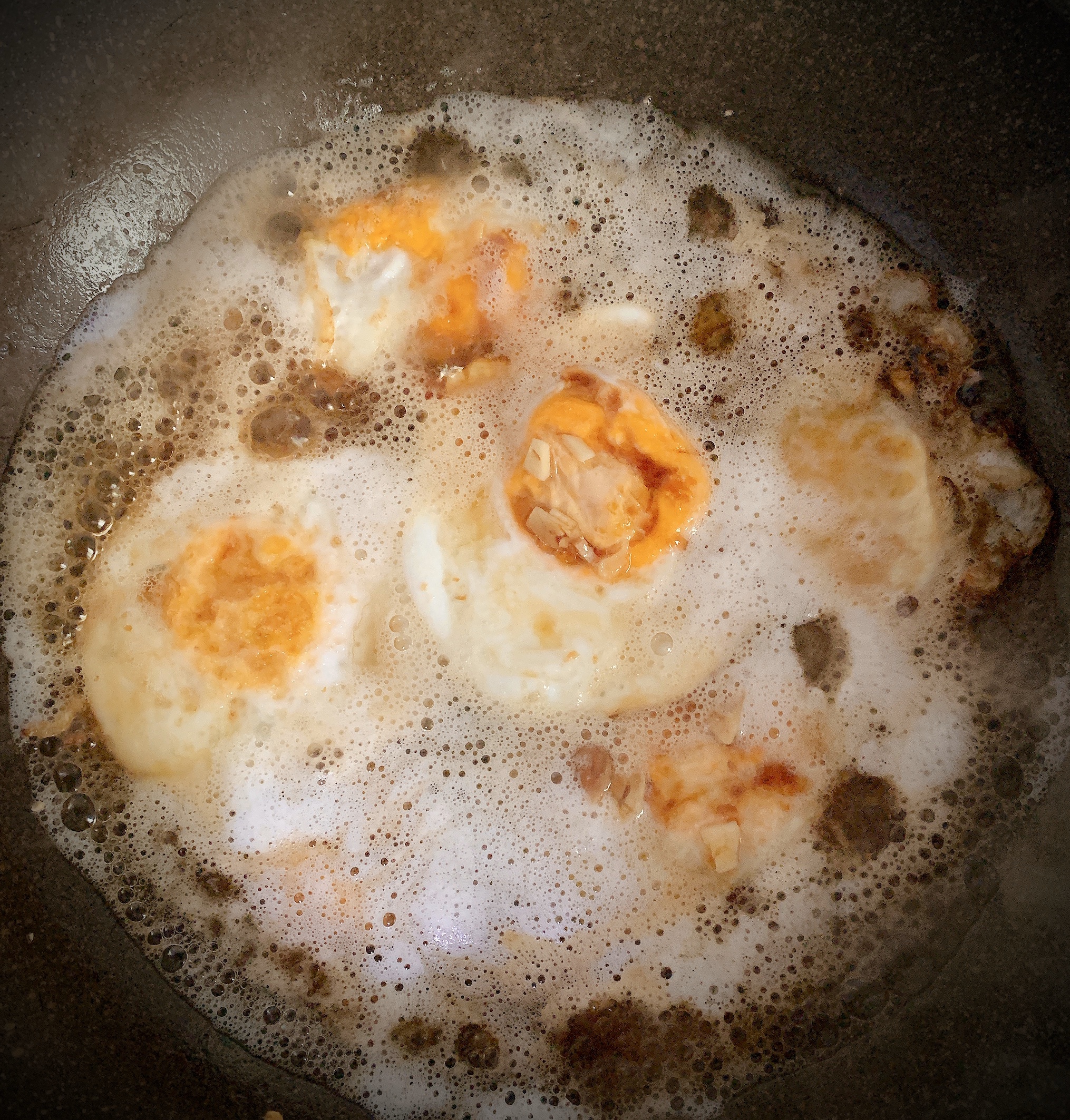 🔥抖音蜜汁荷包蛋｜不一样的煎蛋🍳的做法 步骤4