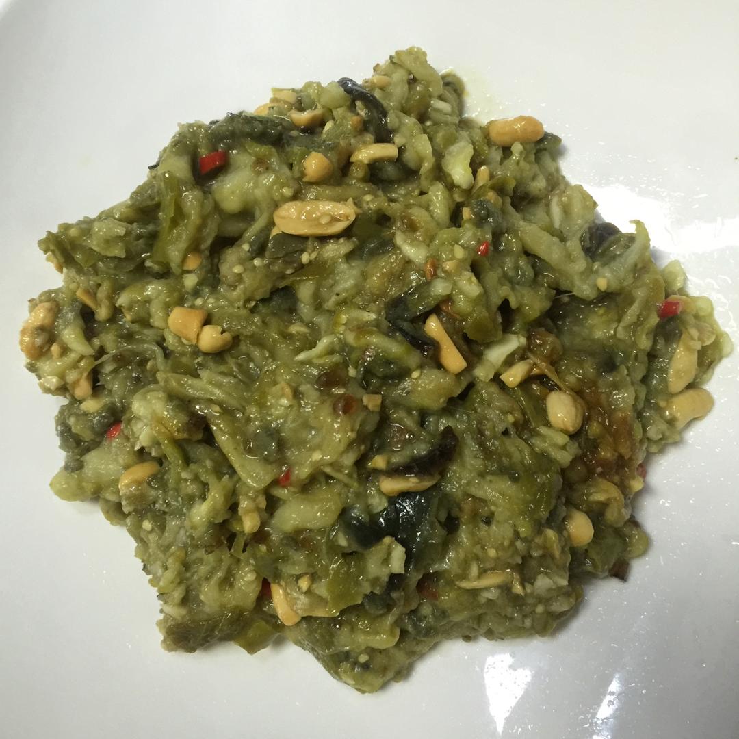 外婆捶茄子